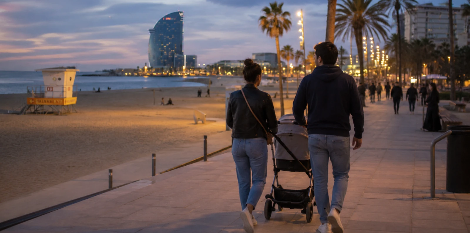 Barcelona with a Baby, What's Actually Accessible