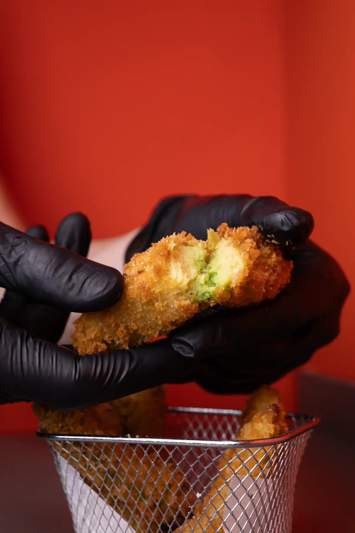 Asteroides, las tiras de pollo crujientes de Cosmo Burger Barcelona