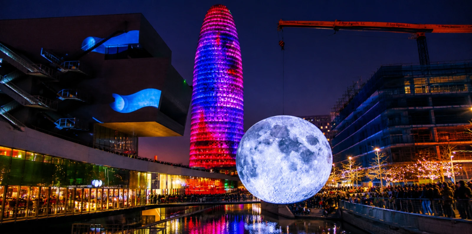 Llum BCN, las 3 rutas del festival de luz del Poblenou