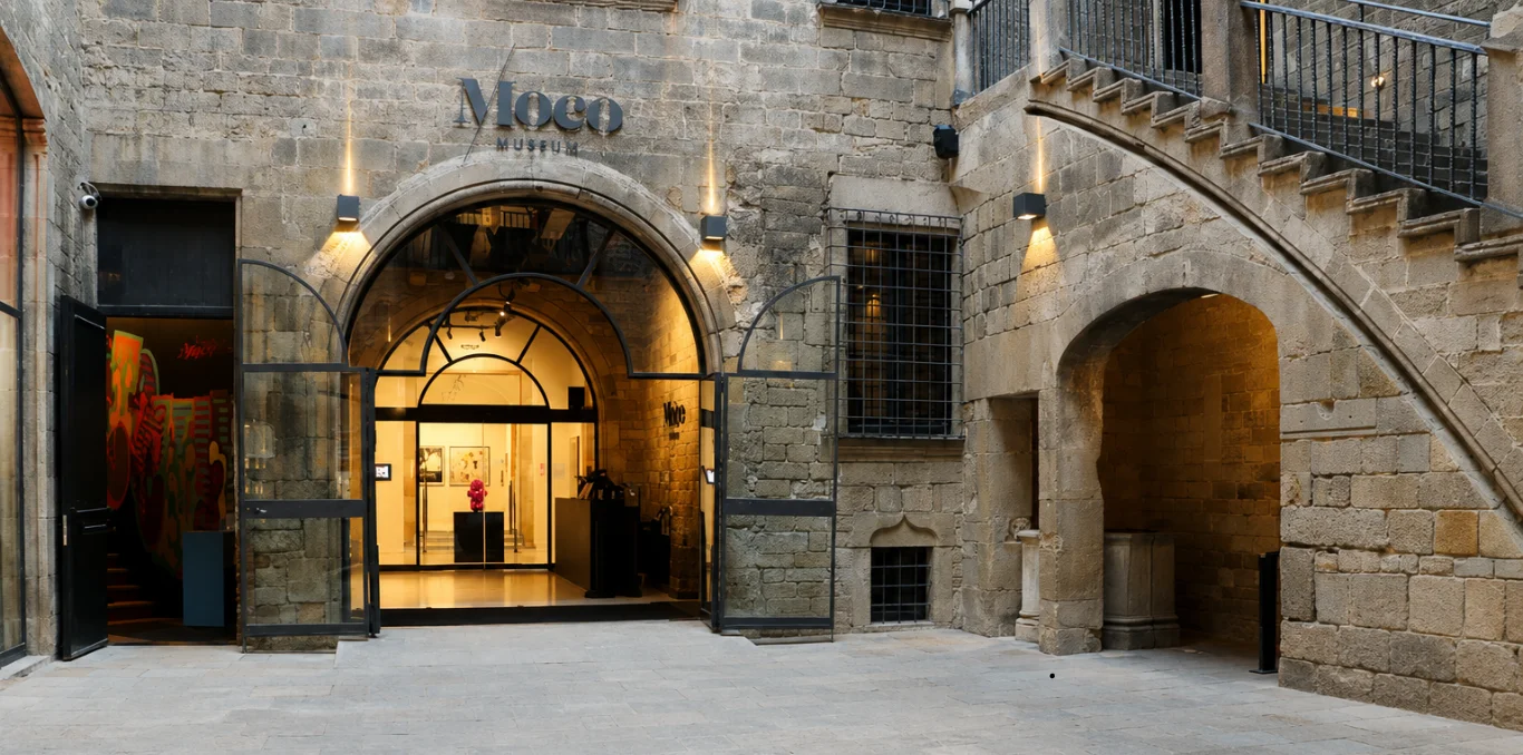 Moco Museum Barcelona, Banksy in a Gothic Palace